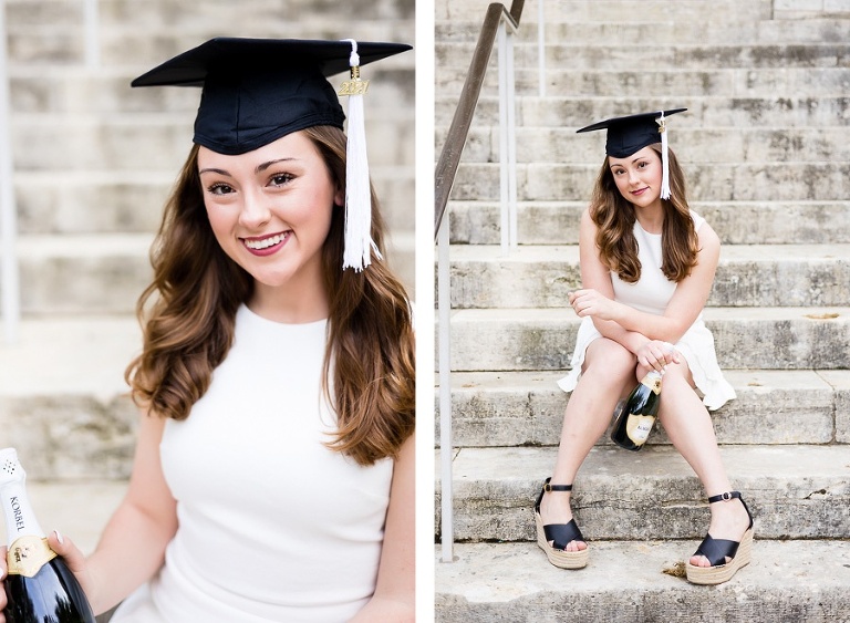 St. Edward's University Graduation Portraits- Austin Photographers-Senior